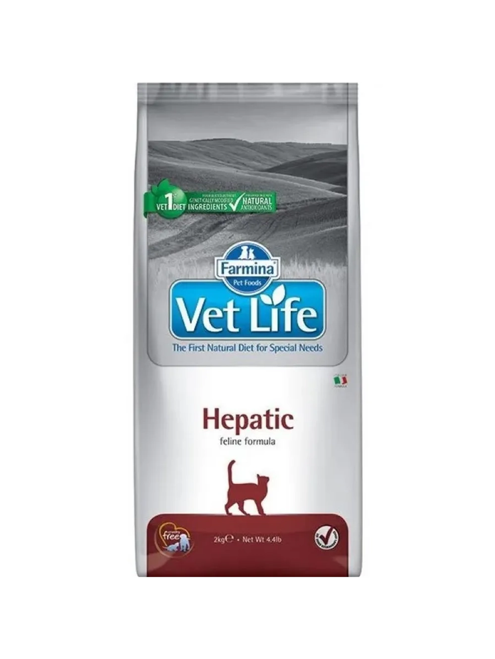 Vet Life Hepatic Корм для кошек 2 кг