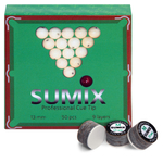 Наклейка для кия "Sumix" ø13мм Medium с фиброй 1шт