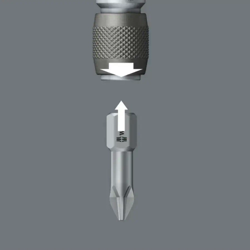 Держатель-переходник с 1/2" на 1/4", для бит WERA 05042760001