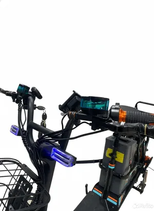 Электровелосипед WENBOX W33 1200W (60V/30Ah) без амортизаторов, маленький дисплей фото №6