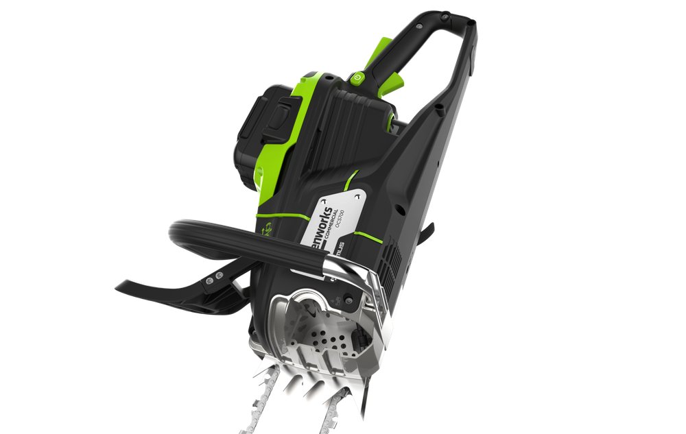 Цепная пила аккумуляторная Greenworks OCS600, 82V, 3,6кВт, 45см, бесщеточная, с АКБ 8Ач и ЗУ (2009607UH)