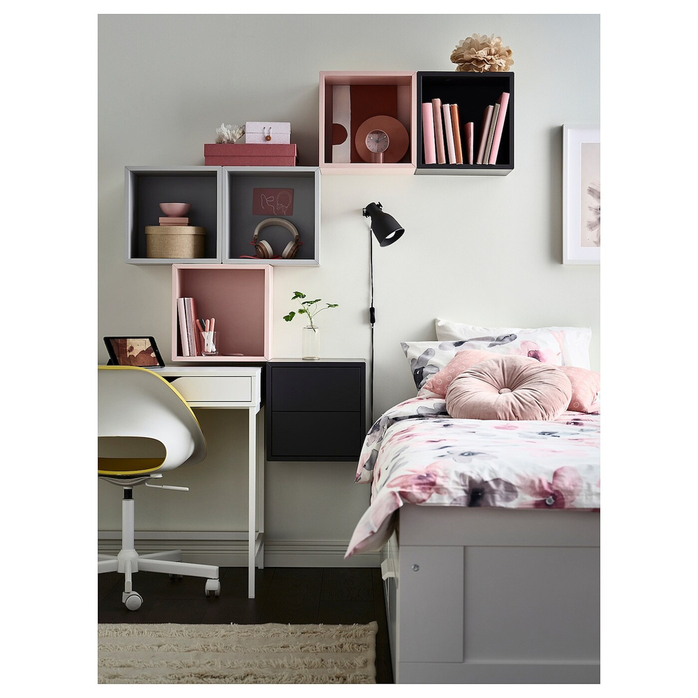 IKEA HEKTAR  (ИКЕА ХЕКТАР)  -  Точечный светильник с кронштейном, настенный, темно-серый