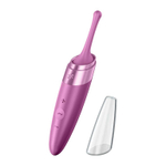 Satisfyer Twirling Delight Перезаряжаемый точечный вибромассажер  (Ягодный)