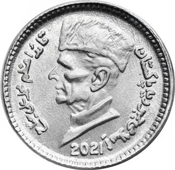 1 рупия 2021 Пакистан