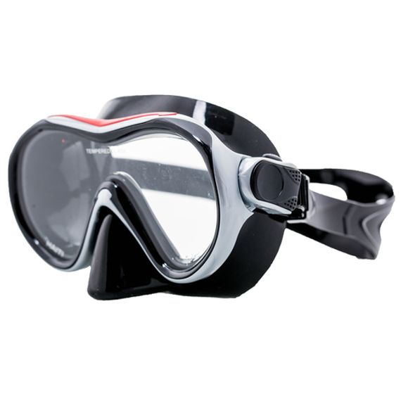 Маска Marlin Haiti Black/Silver/Red