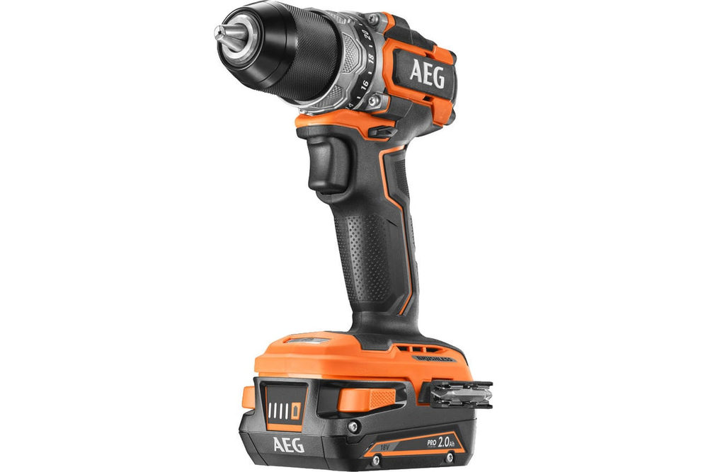 Шуруповерт бесщеточный аккумуляторный AEG BS18SBL-202C
