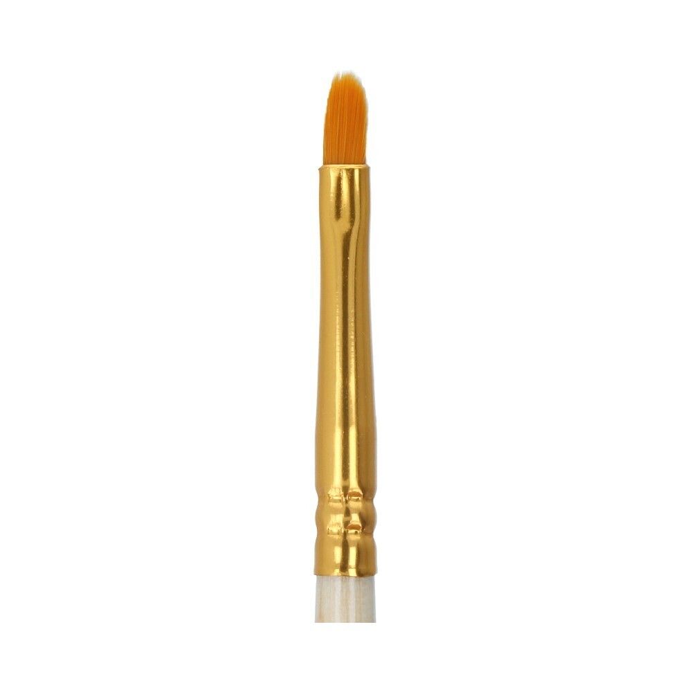Кисть синтетика овальная №04, 5 шт, короткая ручка, Mr.Painter SBO 205-04