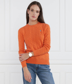Шерстяной свитер JULIANNA POLO RALPH LAUREN - оранжевый(211910421)