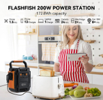 Электростанция портативная 230В 200/400Вт 172,8WH 48000 mAh Flashfish A201