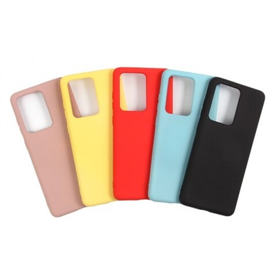 Панель Soft Touch для Samsung Galaxy S20 Ultra, 007004-1 Желтый