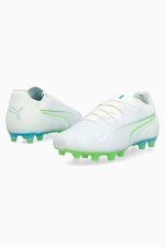 Бутсы Puma King 20 Ultimate FG/AG - белый