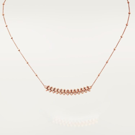 Подвеска Clash de Cartier pendant small model в розовом золоте
