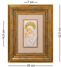 GAEM Art MN-506/5 Панно настенное «Дева Мария с младенцем»