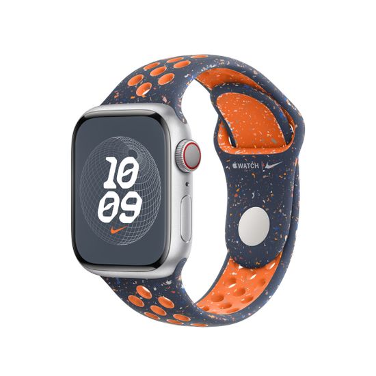 Спортивный ремешок Nike Blue Flame, 41 мм, M/L