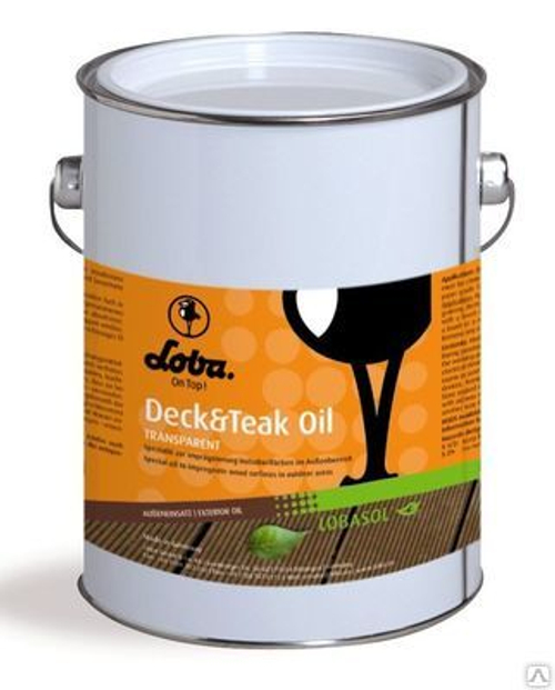 Масло для террасной доски и декинга LOBA Deck Oil Color 2,5 л.