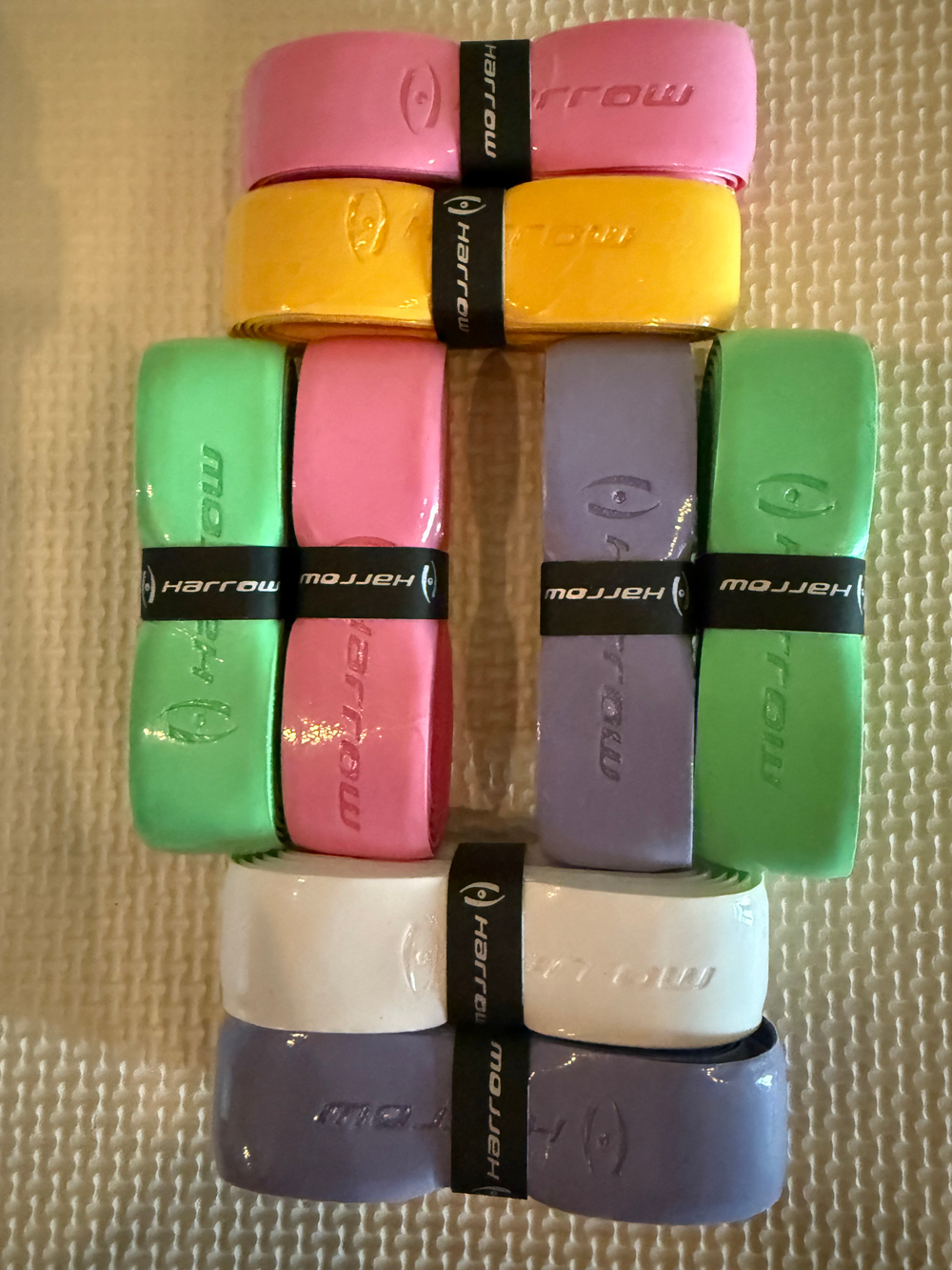 Harrow Premium Quash Grip Funky 3x к-т