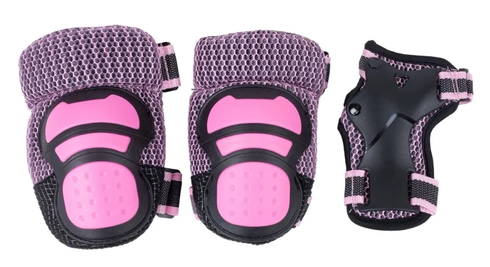 Комплект защиты Safe fit teens 4.0 (M) розовый