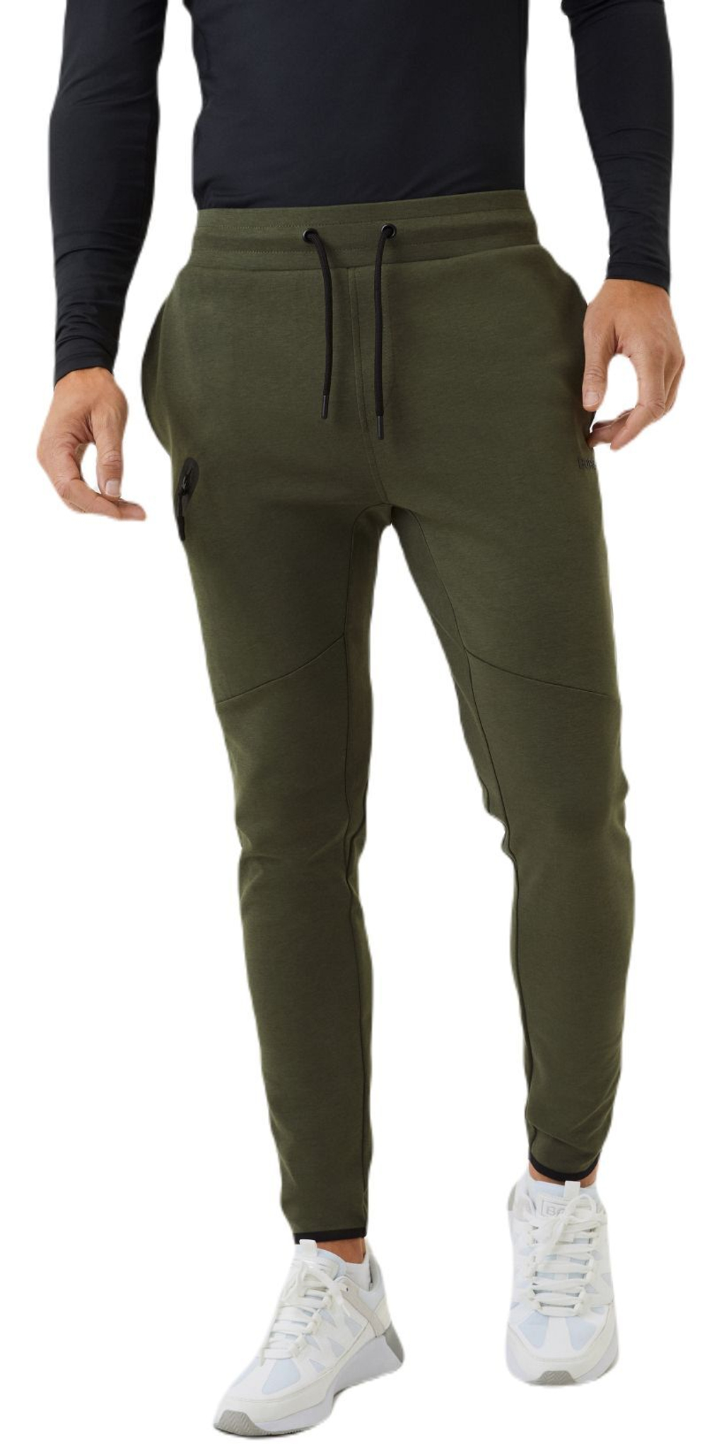 Мужские теннисные штаны Björn Borg Tech Sweat Pants - зеленый