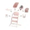 Стульчик Cybex Lemo 4-in-1 Set Pearl Pink + мягкий вкладыш и ремни безопасности