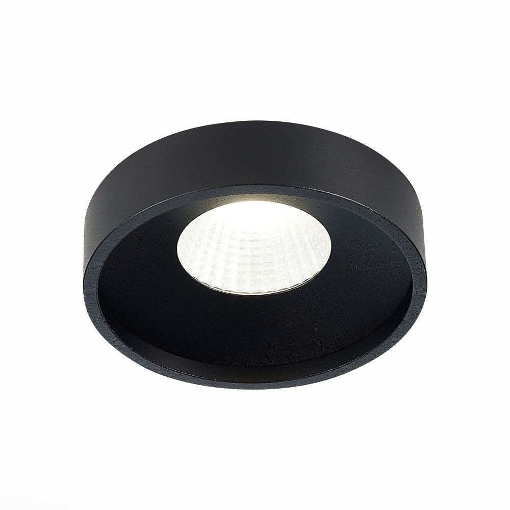 ST751.438.10 Св-к встр. Черный LED 1*10W 3000K 750Lm Ra>90 38° IP20 D100xH75 170-240V
