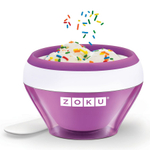Мороженица ice cream maker фиолетовая