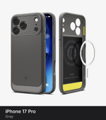 Чехол Spigen Rugged Armor MagSafe для iPhone 17 Pro Gray