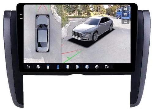 Магнитола для Toyota Allion, Premio T260 2007-2021 - FarCar BX3065M-360 монитор 9.5" 2K QLED на Android 13, Быстрая, CarPlay, 4G SIM-слот, 4 камеры в комплекте