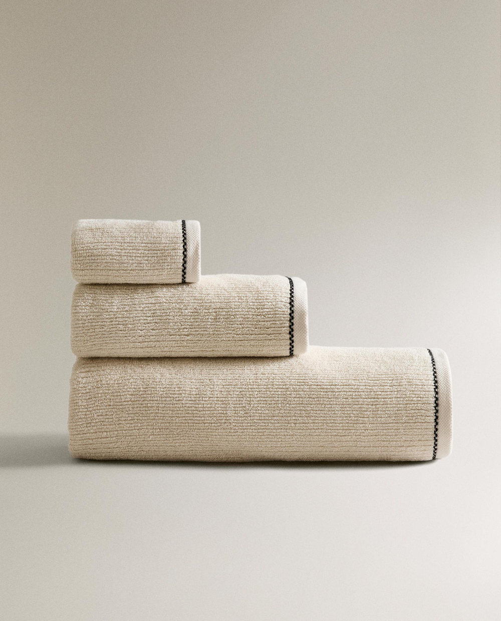Полотенце для лица и рук из хлопка Zara Home, фото 2