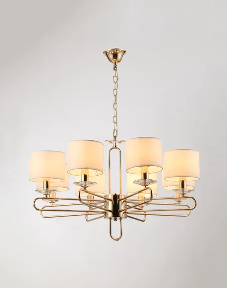 Подвесная люстра Celestia V2632-8P Moderli