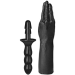 Рука для фистинга серии TitanMen - The Hand with Vac-U-Lock Compatible Handle (Цвет: черный)