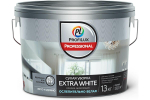 Краска для стен и потолков водно-дисперсионная Profilux Professional Extra white матовая