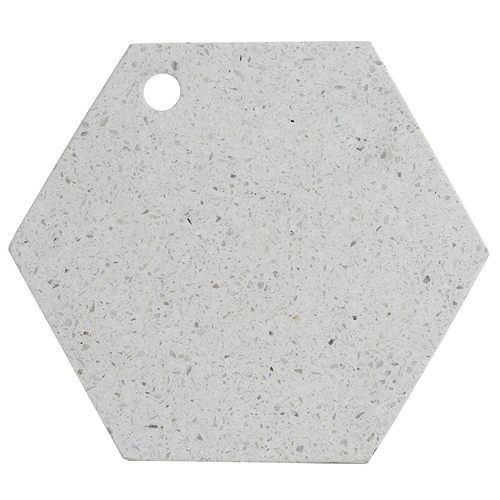 Доска сервировочная из камня elements hexagonal 30 см