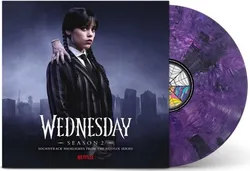 Виниловая пластинка OST — Wednesday: Season 2 (Purple/Black Marble)
