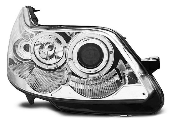 Передние фары ANGEL EYES CHROME для Citroen C4