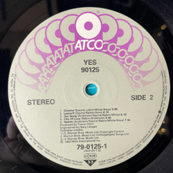 Винтажная виниловая пластинка LP Yes 90125 (Германия 1983) Owner Of A Lonely Heart