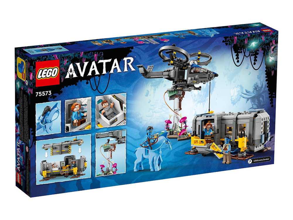 Конструктор Лего Аватар Парящие горы Зона 26 и RDA | LEGO Avatar Floating Mountains Site 26 & RDA 75573 887 деталей 9+