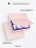 Чехол книжка для iPad Air 13" M2 / Pro 12,9" (3,4,5,6 gen) Gurdini Milano Series Pink Sand