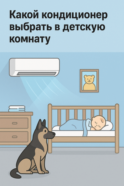 Какой кондиционер выбрать в детскую комнату Какой кондиционер выбрать в детскую комнату