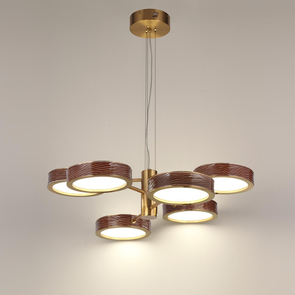 Подвесная светодиодная люстра Odeon Light RIVIERA 5450/99LB