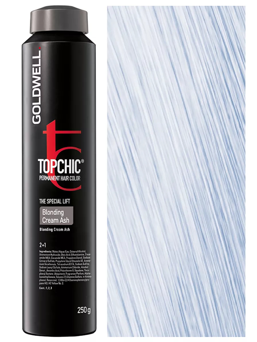 Goldwell Topchic BLC ASH пепельный крем для блондирования, 250 мл
