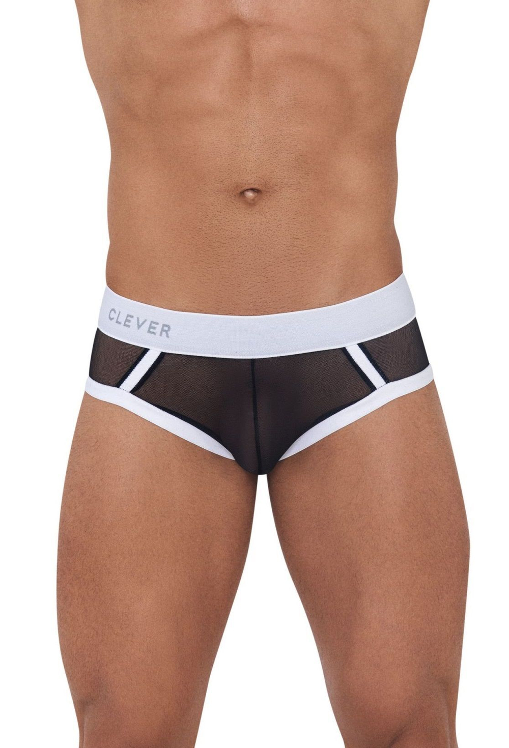 Черно-белые трусы-джоки Cult Jockstrap (Размер: S) (Цвет: черный)