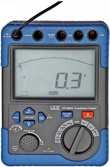 Мегаомметр CEM DT-6605
