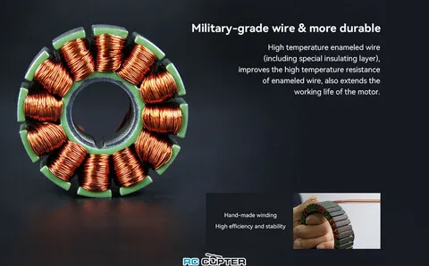 T-Motor AT2312 KV1150 длиный вал