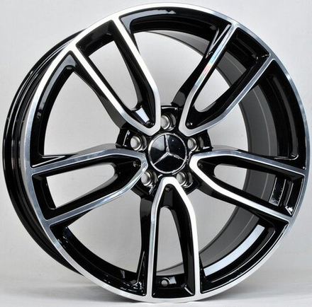 Автодиск STUTTGART 8.5x20/5x112 ET35 D66.6 (TS5505F) BLACK ФОТО В ОБРАБОТКЕ