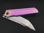 Складной нож Common M390 CrystalTi pink