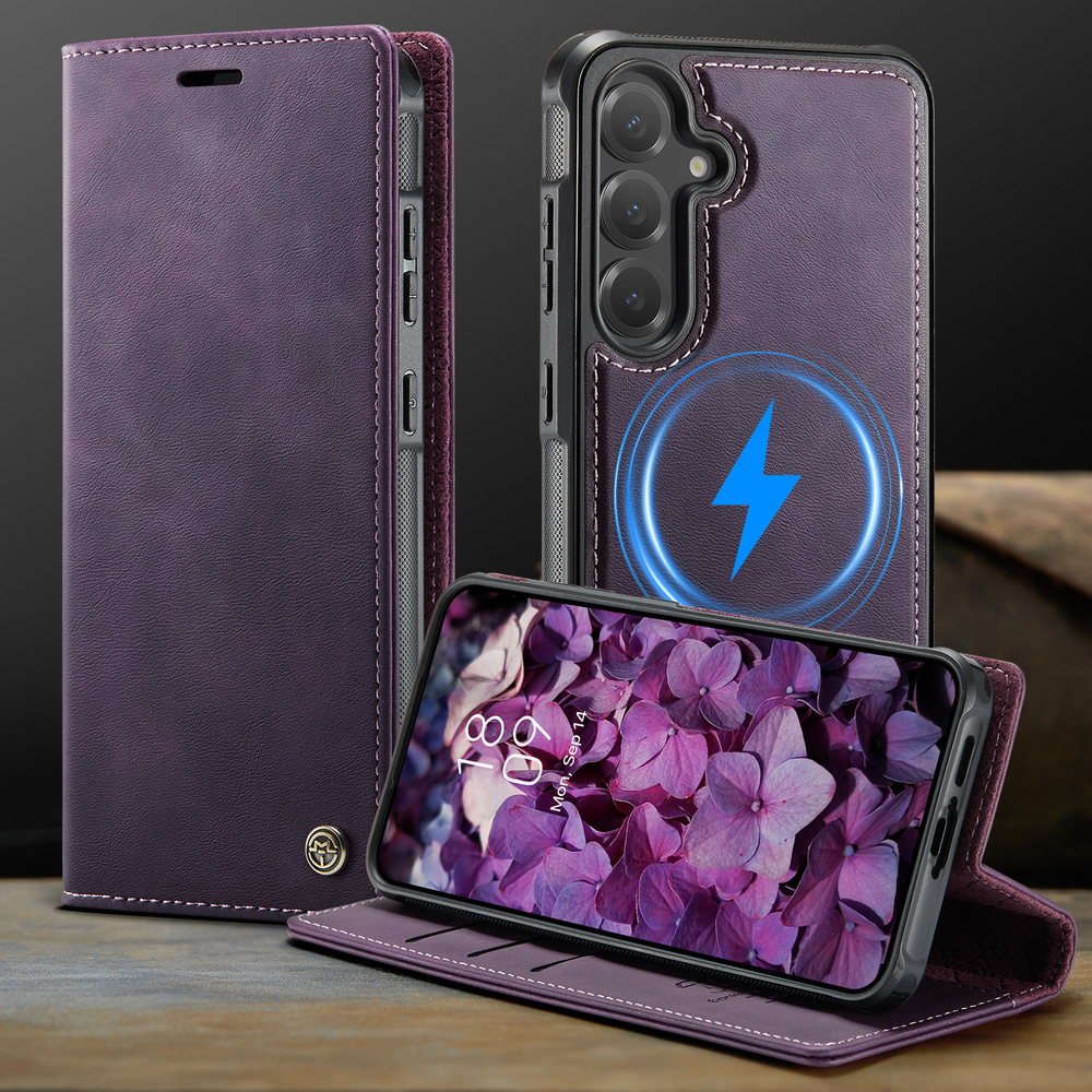 Чехол-кошелек CaseMe 2 in 1 MagSafe Samsung Galaxy S24