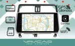 Магнитола для Toyota Land Cruiser Prado 150 2017-2023 - Vaycar VA77-1053 на Android 13, 4G SIM-слот