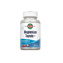 KAL, Magnesium Taurate Plus with B6, 400 mg, 90 Tablets | Magniy taurinat + B6, 400 mg, 90 tabletka