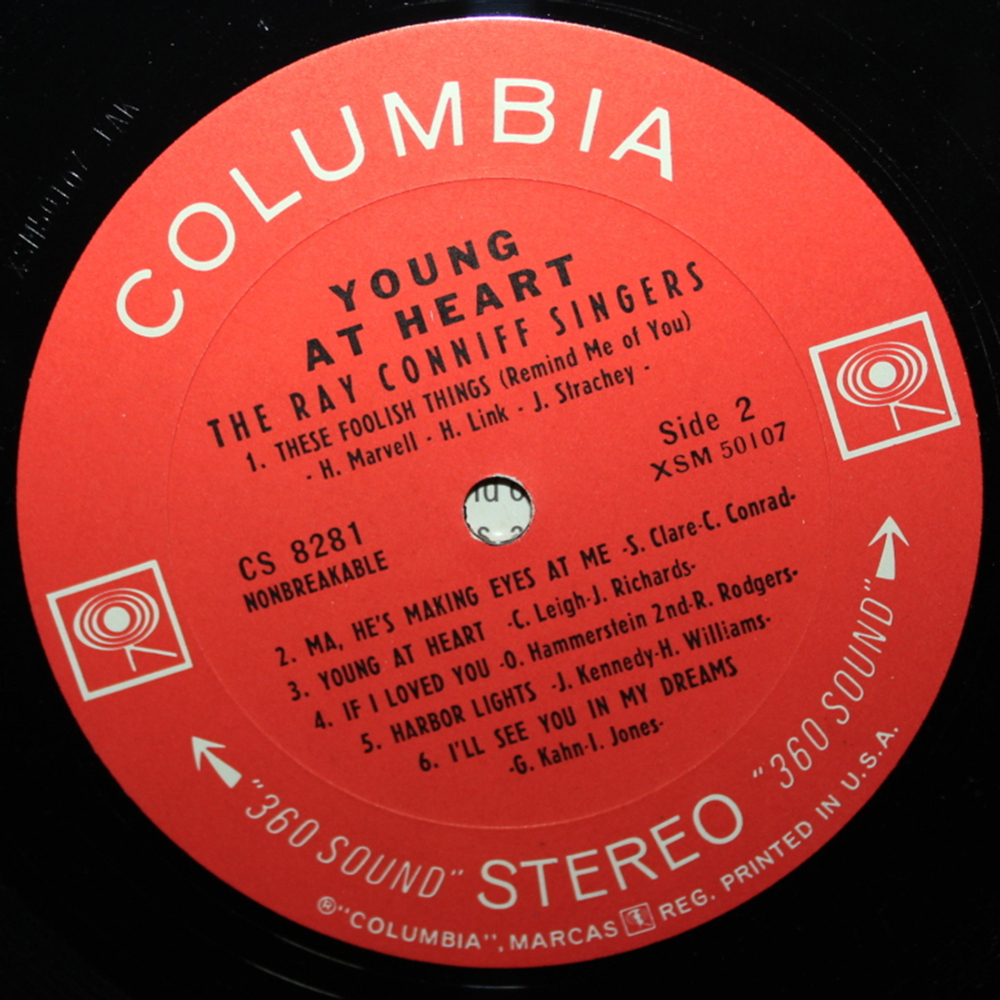 Ray Conniff And The Singers / Young At Heart (LP)