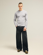 Мужской лонгслив slim fit - BERSHKA